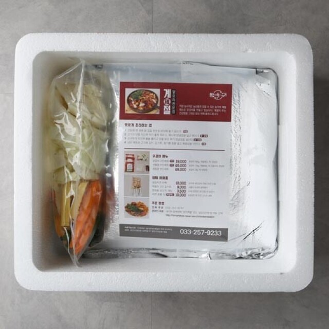 춘천몰,춘천 계절 닭갈비 2인세트 & 냉동감자전